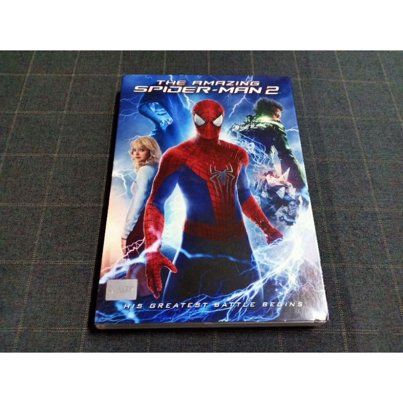 DVD ภาพยนตร์ซูเปอร์ฮีโร่สุดฮิตจากค่าย Mavel "The Amazing Spider-Man 2 / ดิ อะเมซิ่ง สไปเดอร์แมน 2" (2014)