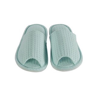 [พร้อมส่ง] HomeDoDee รองเท้าสลิปเปอร์ WAFFLE WAFFLE สีฟ้า รองเท้าสลิปเปอร์ รองเท้าในบ้าน Slipper