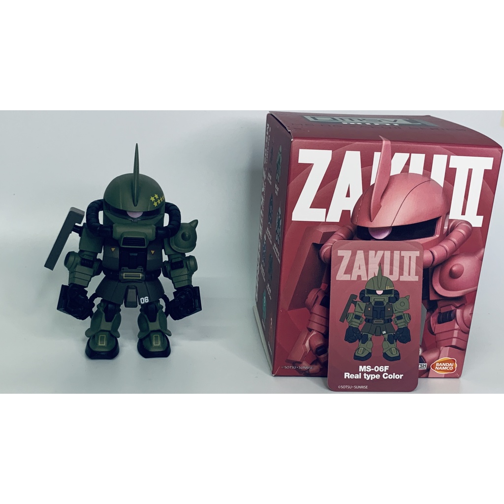 [สินค้า พร้อมส่ง!!] งานสะสม QMSV-MINI  MS-06 ZAKU II Series แบบแยกกล่อง(Real type Color)