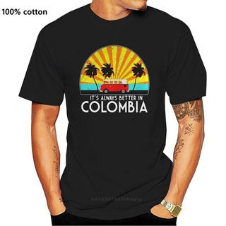 เสื้อยืด พิมพ์ลาย Colombia Souvenir แฟชั่นสําหรับผู้ชาย 2021