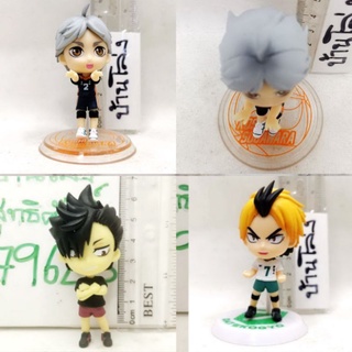 (แท้/มือ2) BANPRESTO Tetsuro Kuroo Chibi Kyun Chara Figure Haikyu!! Shukuteki Tojyo Haikyuu,Sugawara Koushi ไฮคิว