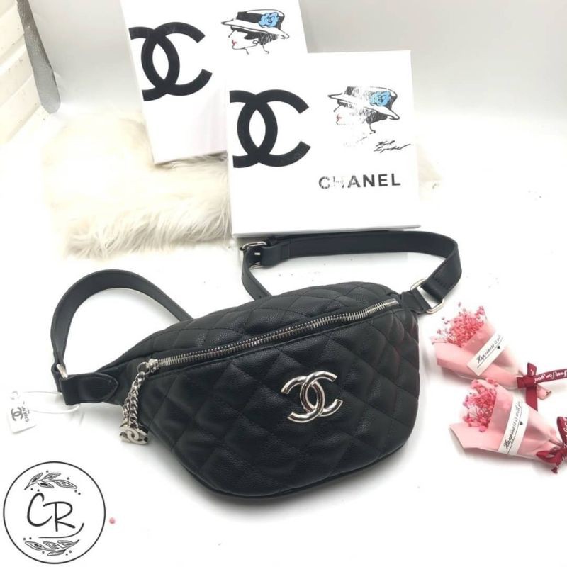 กระเป๋าคาดอก chanel ขนาด 8”