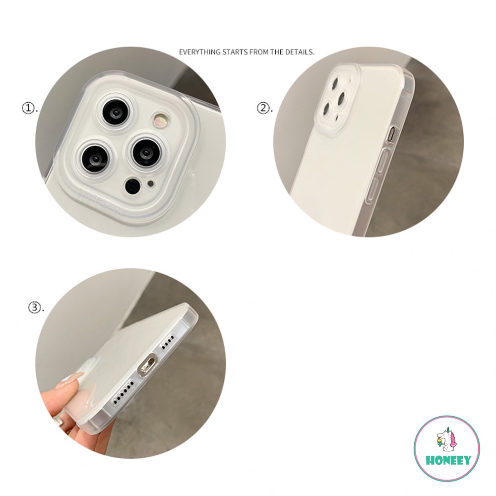 เคสโทรศัพท์มือถือ Tpu นิ่มกรอบคู่สีพื้นสําหรับ IPhone 11 Case 7Plus 8Plus XR 13 12 Pro Max #8
