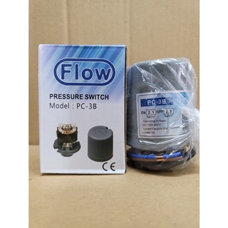 Pressure Switch สวิตซ์ แรงดันปั๊มน้ำ Flow MODEL PC-3B ขนาดแรงดัน 2.1 kgf/cm2 - 2.8 kgf/cm2