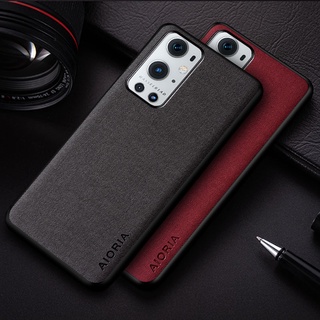 เคสโทรศัพท์มือถือหนัง กันกระแทก สีพื้น เรียบง่าย สําหรับ Oneplus 9 Pro 9R 9RT 8T 8 7T