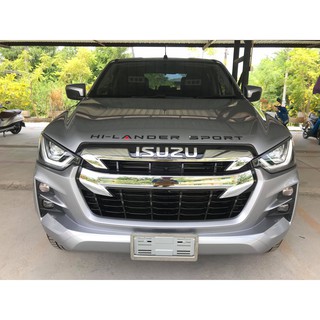 ตัวอักษรฝากระโปรงหน้ารถ ISUZU D-MAX HI-LANDER SPORT