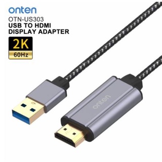 ONTEN ONT-US303 USB to HDMI Adapter 1.8M