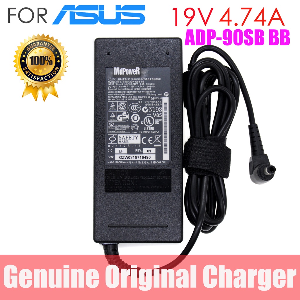 Original For ASUS 19V 4.74A ADP-90SB BB 90W laptop supply power AC adapter charger PA-1900-24 A53S A53U A55A A55VD 5.5*2