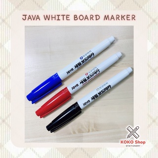 Java White Board Marker Fine Nib -- จาวา ปากกาไวท์บอร์ด ขนาด 1 มม. มีให้เลือก 3 สี