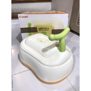 โถอุจจาระ และเก้าอี้นั่งอาบน้ำ Combi มือสองญี่ปุ่น (สภาพ 98%) คัดพิเศษ พลาสติกหนาและแข็งแรงมาก