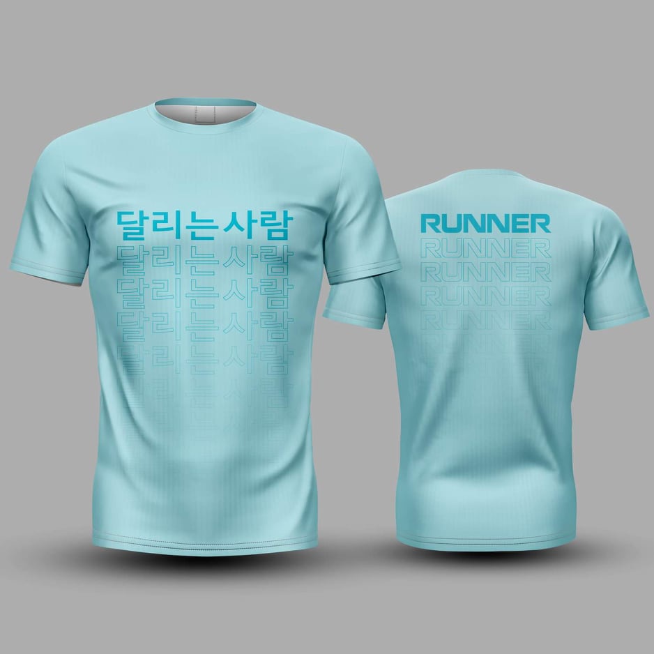 🌈✨.ใส่โค้ดSENSEI300ลด10%🌈✨เสื้อแขนสั้นพิมพ์ลาย(หน้า-หลัง) SENSEI ลายPASTEL5