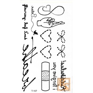 Tattoo Minimal แท็ททู สติ๊กเกอร์