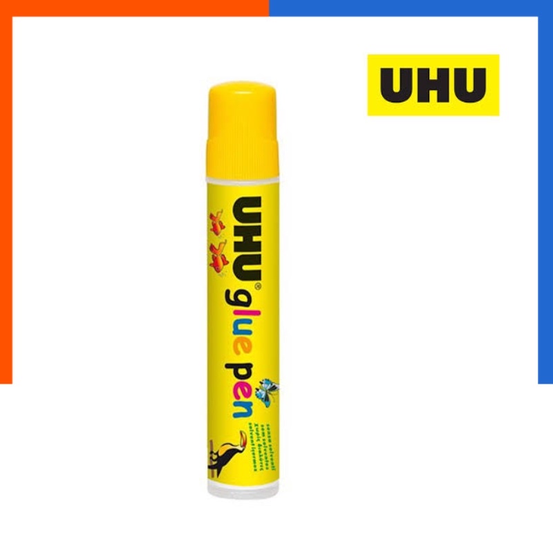 กาวน้ำใส 50 มล. UHU Glue Pen ยู้ฮู ยูฮู เหลือง คุณภาพสูง ติดแน่น พร้อมส่ง US.Station