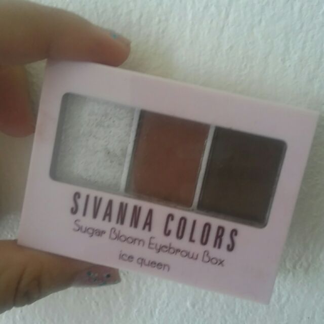 พาเลทเขียนคิ้ว sivana colors 💚💛💜