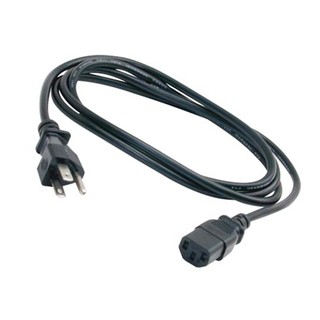 CABLE สายไฟเอซี POWER AC FOR PC ยาว 1.8 เมตร สายไฟสำหรับมิกเซอร์ สายไฟไมโครเวฟ สายไฟคอมพิวเตอร์