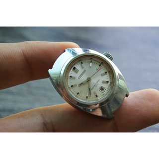 นาฬิกา Vintage แท้ มือสองญี่ปุ่น Citizen  Cosmo Star 23J ผลิตปี 1980-90 ระบบไขลาน  26.76mm