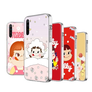 เคสโทรศัพท์มือถือแบบนิ่ม ใส ลาย Milky Peko WI-84 สําหรับ LG K8 K9 K10 K11 K12 Prime K22 K40 K40S K42 Max K50 K50S K52 K62 Q52 Q60 Plus