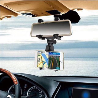 ขายึดโทรศัพท์มือถือกับกระจกมองหลัง Universal Car Rear View Mirror Mount