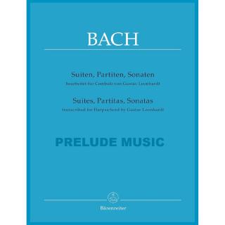 (โค้ดINCSM2Lลด70฿) Bach Suites, Partitas, Sonatas BA11820