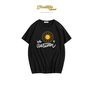 เสื้อคนอ้วน - สวัสดี Autumm แรงบันดาลใจ tshirt || เสื้อผ้าสไตล์สตรีทสไตล์S-5XL