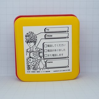 One Punch Man-Message Stamp "Ichiban Kuji One Punch Man-Teacher! Our hero goods are ready!-" Prize F