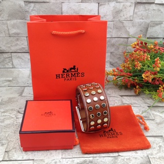 กำไลหนัง Hermes เครื่องประดับ งานสวย