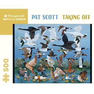 [จัดส่งฟรี] จิ๊กซอว์ Pomegranate ภาพ Taking Off โดย Pat Scott จำนวน 500 ชิ้น