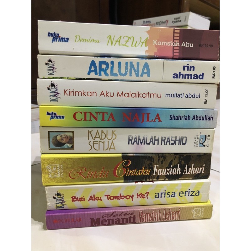 PRELOVED NOVEL PRELOVED BOOK NOVEL MELAYU