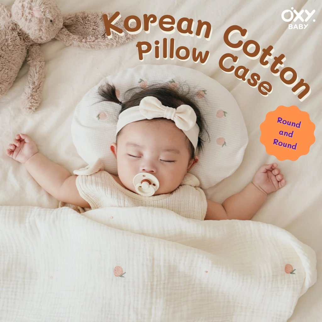 ปลอกหมอนหัวทุย OXY Baby รุ่น Korean Cotton