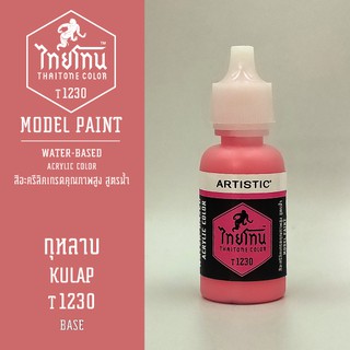 สีโมเดลไทยโทน :เนื้อด้าน:ThaiTone Model Paint:Matte: กุหลาบ …