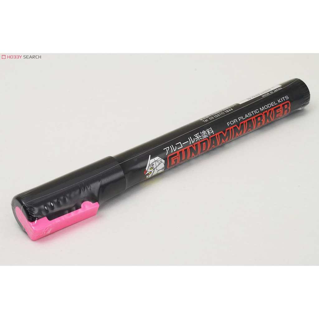 (พร้อมส่ง) กันดั้มมาร์คเกอร์ ปากกาทำสีโมเดล GM14 Gundam Marker (Fluorescent) Gundam Fluorescent Pink