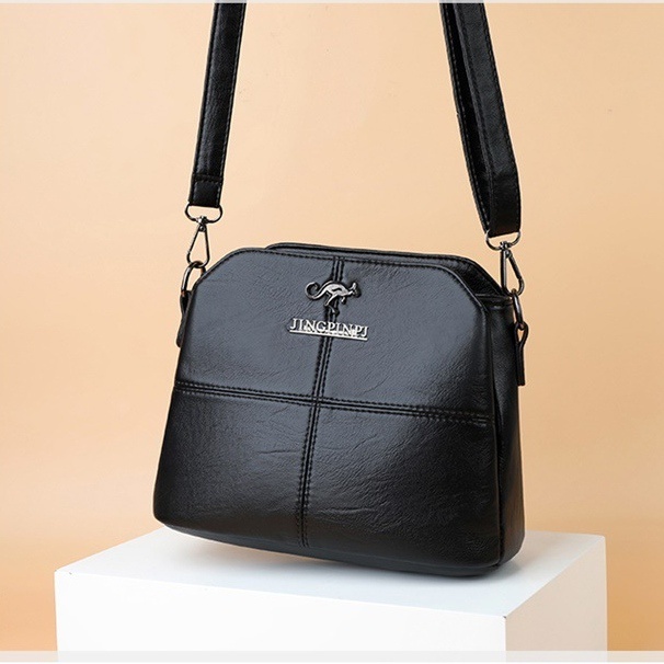 Hitam Small Womens SLING BAG TA508B5 หนังสีดํา AVARIN SLING BAG สาวเกาหลี FASHION วัยรุ่น PREMIUM Co