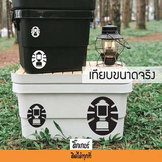 coleman Sticker สติกเกอร์ติดได้ทุกที่ งานไดคัท ลาย Coleman ตะเกียง