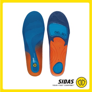 SIDAS Cushioning Gel 3D Insoles แผ่นรองเท้าสำหรับรองเท้าทั่วไปในชีวิตประจำวัน ซัพพอร์ตฝ่าเท้า เพิ่มความมั่นคงและความสบาย