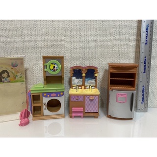 รวมเฟอร์นิเจอร์ Fisherprice vintage สภาพตามรูป ของแท้ค่ะ