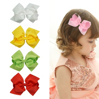 ※กิ๊บติดผมรูปโบว์ริบบิ้น Grosgrain 1 ชิ้น