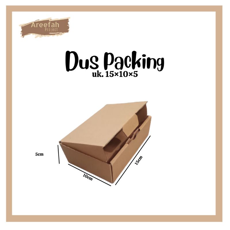 CARDBOARD / CARDBOARD BOX / CARDBOARD PACKING ขนาด 15x10x5