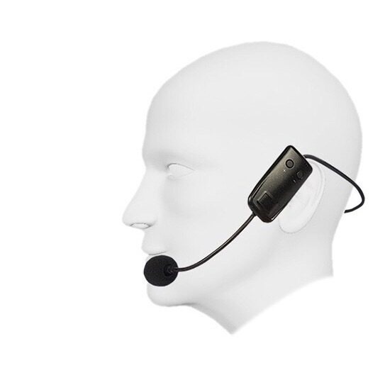 ไมโครโฟนไร้สาย ระบบUHF ย่านความถี่ 2.4G ไมค์ลอยคาดศรีษะ SINGLE Wireless Microphone HEADSET แถมฟรี หัวแปลง3.5MM  รุ่น-E-1