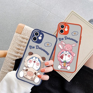 เคสโทรศัพท์มือถือ ลายการ์ตูนโดราเอมอน กระต่ายน่ารักมาก สําหรับ Samsung Galaxy A12 A32 A51 A52 A70 A22 M21 M32 M52 F42 A13 A53 4G 5G 2019 2021