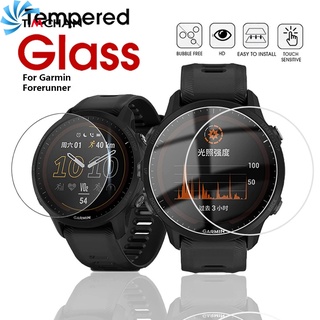 ฟิล์มกระจกนิรภัยกันรอยหน้าจอ HD แบบบางพิเศษ กันน้ํามัน สําหรับ Garmin Forerunner 955