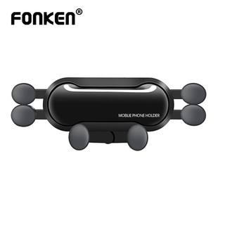 Fonken ที่วางโทรศัพท์มือถือ Gps ระบายอากาศสําหรับติดรถยนต์