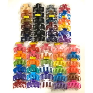 กิ๊บหนีบผม ลายซี่กลม No.32 (6 ชิ้น / แพค) Hair Claw Hair Clip