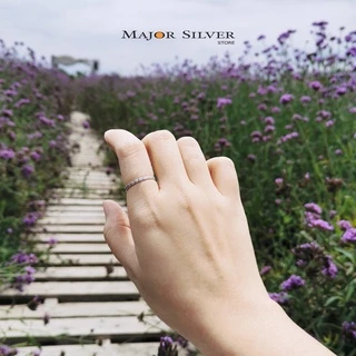 Small flower ring : แหวนดอกไม้เล็กๆ / เงินแแท้92.5% น่ารักๆ สไตล์วินเทจ : E-V-Flo2.2