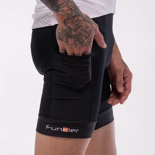 กางเกงจักรยานขาสั้น Funkier Piana รุ่นใหม่ล่าสุด เป้าโปร C-14 พร้อมกระเป๋าด้านข้าง