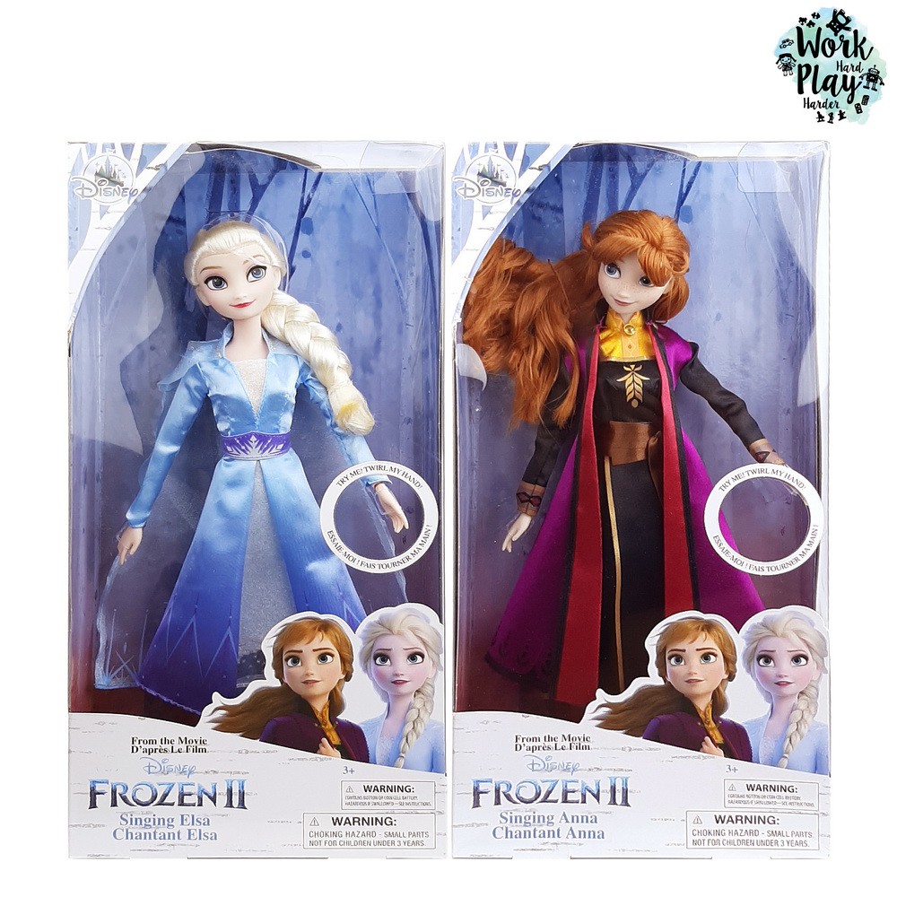 Frozen 2 Elsa & Anna Singing Doll Set