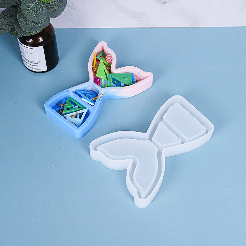 พร้อมส่ง!! แม่พิมพ์ซิลิโคน กล่องเก็บของหางนางเงือก แม่พิมพ์กล่อง แม่พิมพ์นางเงือก เงือก (04DY104) - รูปที่ 4