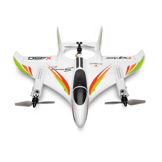 เครื่องบินบังคับวิทยุ X450 AVIATOR 2.4GHZ Radio control airplanes ระบบมอเตอร์ Brushless 3 ตัว.