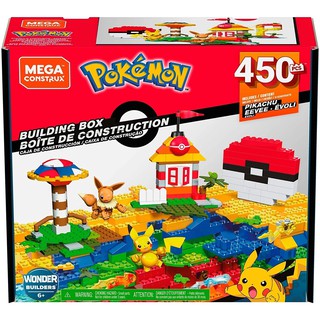 Mega Construx Pokemon GMD35 Pokémon Building Box (450 Pcs) ตัวต่อ เมก้า คอนสตรัคซ์ โปเกม่อน