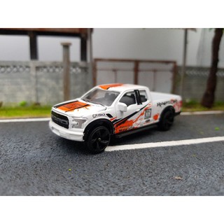 โมเดลรถเหล็ก majorette ford raptor ขนาด 1:64