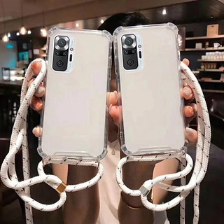 เคสมือถือ แบบนิ่ม พร้อมสายคล้อง กันกระแทก สําหรับ Xiaomi 12 Pro MI12 Lite 12X Mi 12s Pro Poco M4 5G Xiaomi 12s Ultra